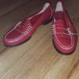 RARE!-Ralph Lauren Eltham Red Penny Loafer
